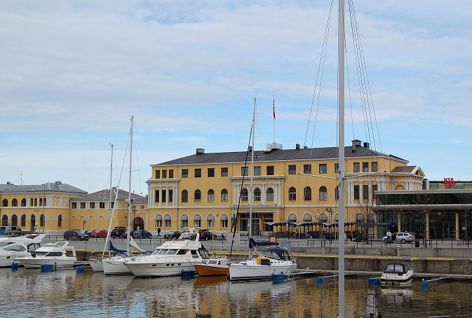 挪威特隆赫姆港港口