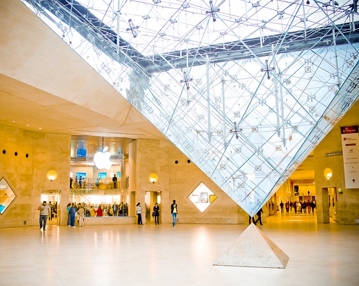 法国巴黎卢浮宫卡鲁塞尔购物中心