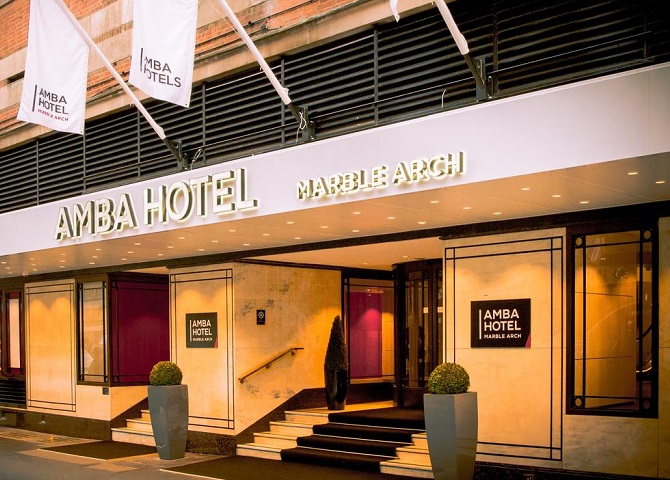 英国伦敦大理石拱门安巴酒店