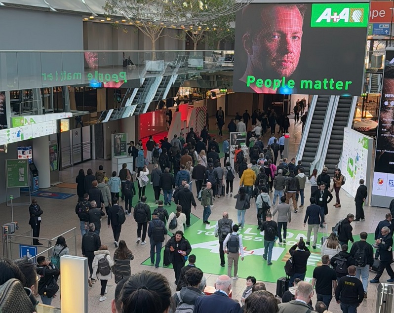 2027年德国杜塞尔多夫劳保展览会a+aA+A展馆内部展台环境实拍
