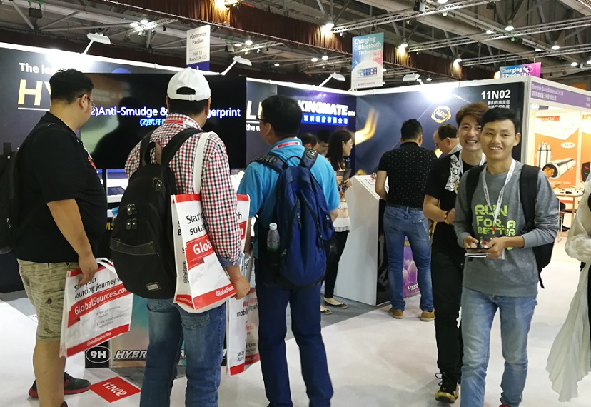 2026年香港环球资源移动电子展览会Global Sources Mobile Electronics展馆现场，专业观众参观实况