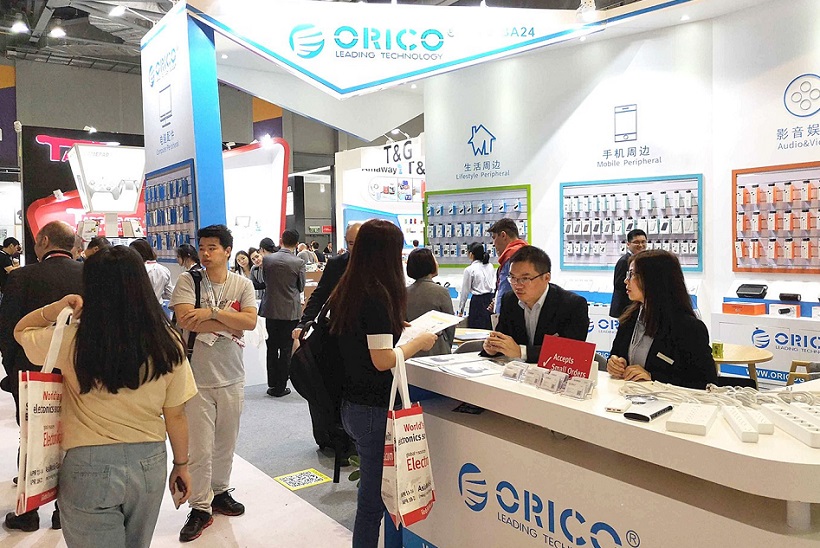 2026年香港环球资源移动电子展览会Global Sources Mobile Electronics参展商与海外采购商展台洽谈现场