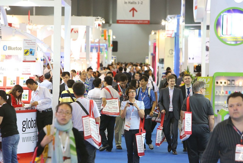 2026年香港环球资源移动电子展览会Global Sources Mobile Electronics展馆现场，专业观众参观实况