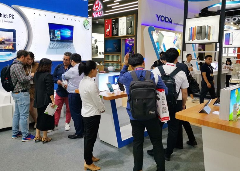 2026年香港环球资源移动电子展览会Global Sources Mobile Electronics行业机械设备展品展台实拍