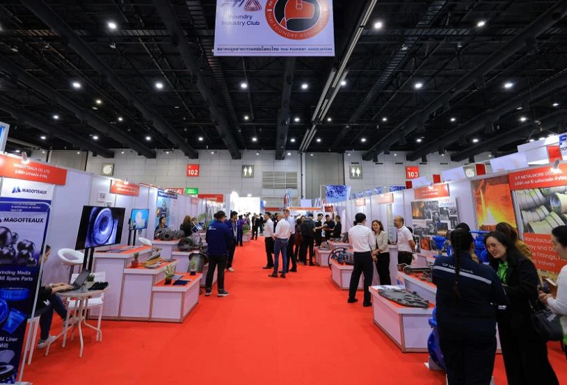 2027年泰国曼谷铸造展览会GIFA Southeast Asia展馆内部展台环境实拍