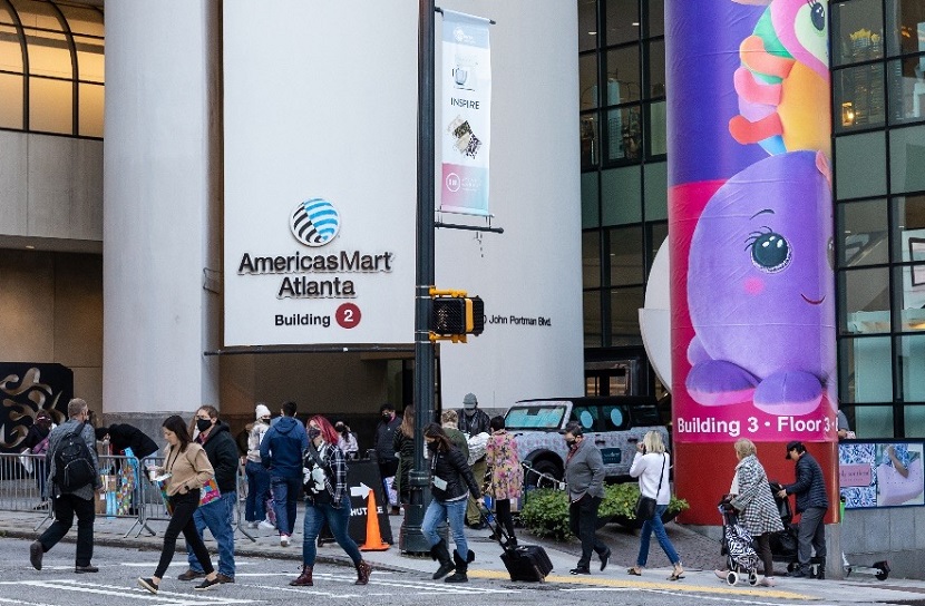 2026年美国亚特兰大礼品展Atlanta Market 参展商与海外采购商展台洽谈现场