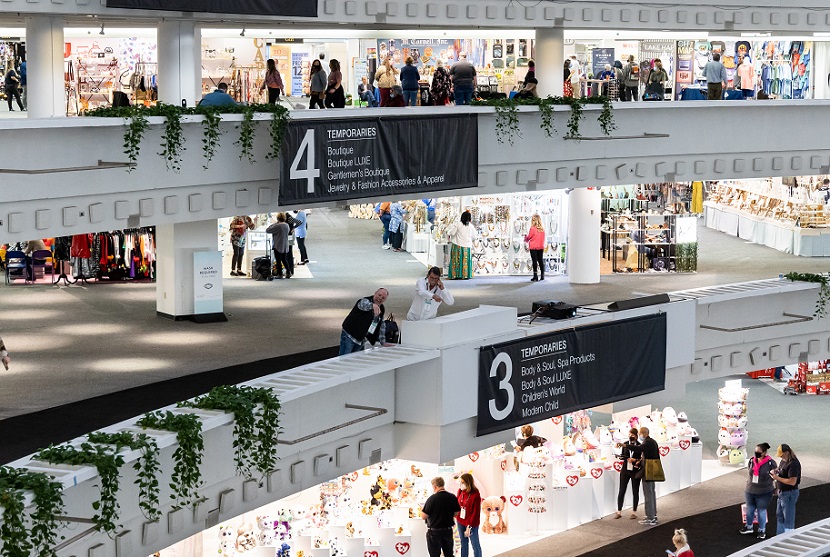 2026年美国亚特兰大礼品展Atlanta Market 展馆现场,专业观众参观实况