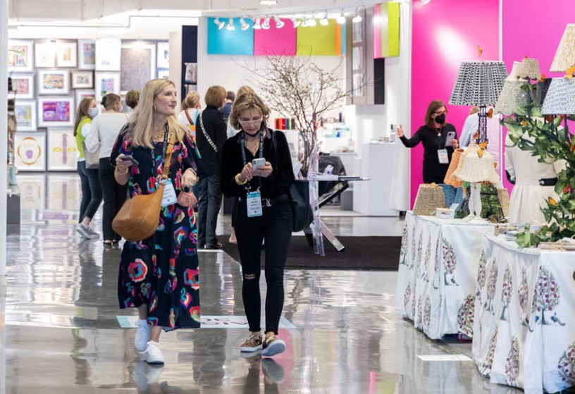 2026年美国亚特兰大礼品展Atlanta Market 展馆内部展台环境实拍