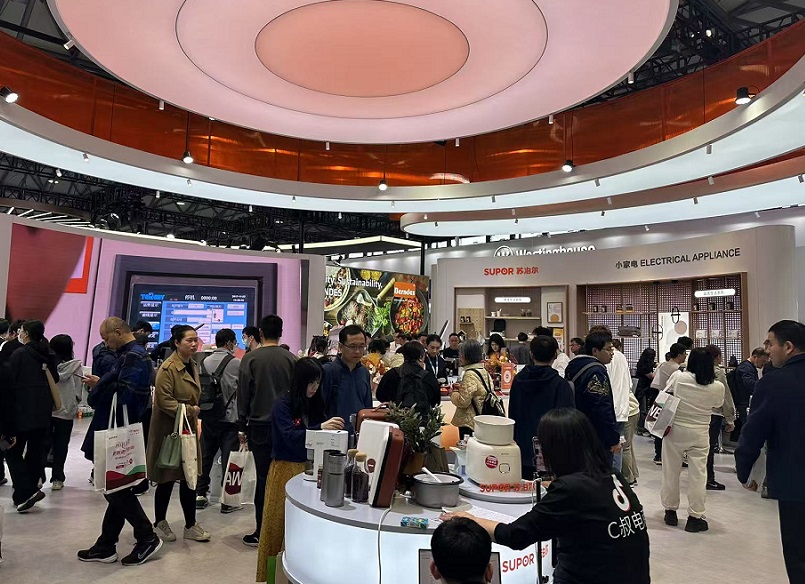 2027年中国（上海）家电及消费电子博览会AWEAWE展馆内部展台环境实拍