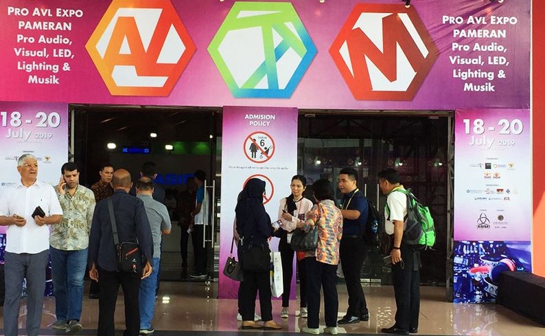 2027年印尼乐器灯光及音响展览会PRO AVL INDONESIA展馆现场,专业观众参观实况