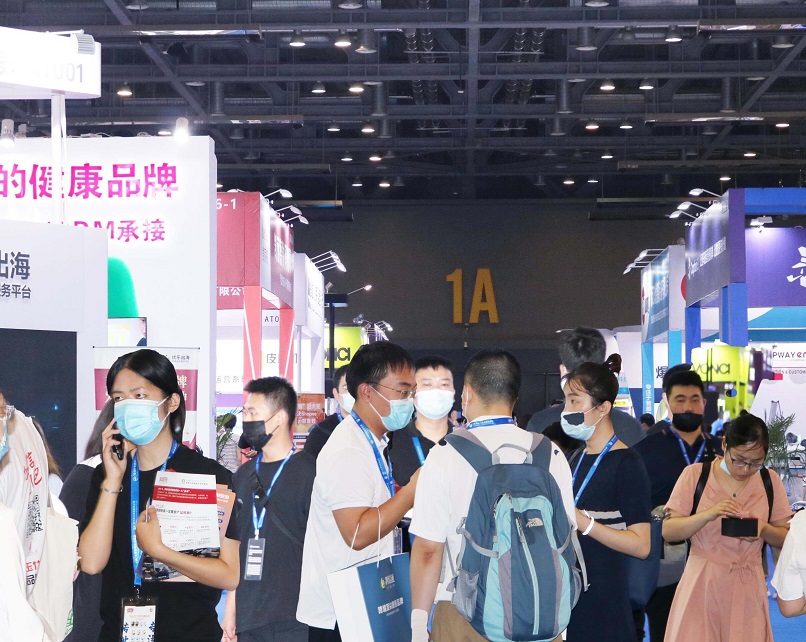 2025年广州全球新电商博览会Global New E-commerce Expo展馆内部展台环境实拍