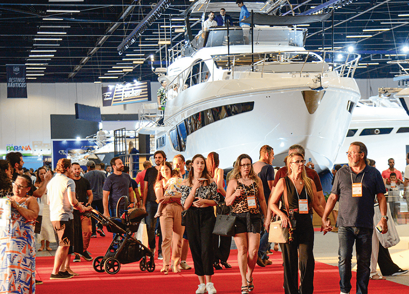 2026年巴西圣保罗游艇展览会Sao Paulo Boat Show行业机械设备展品展台实拍
