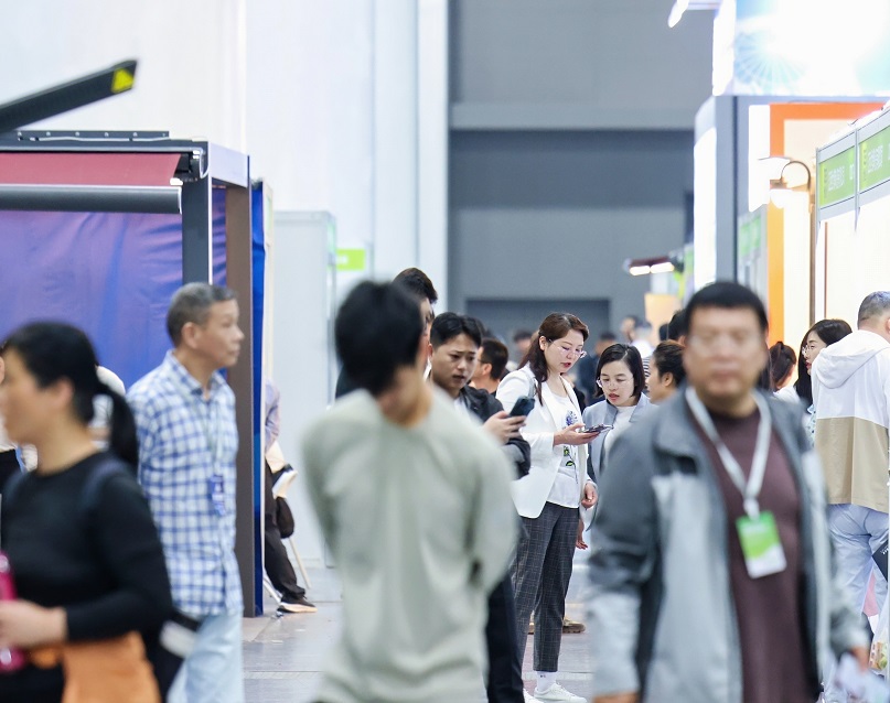 2026年杭州国际园林景观产业展览会Hangzhou Garden Expo展馆现场，专业观众参观实况