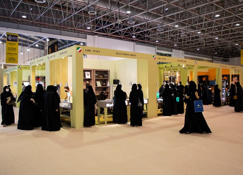 2026年中东阿布扎比珠宝钟表展JWSJewellery & Watch Show行业机械设备展品展台实拍