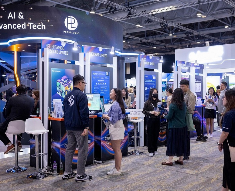 2026年香港金融科技展HKFWHong Kong FinTech Week行业机械设备展品展台实拍