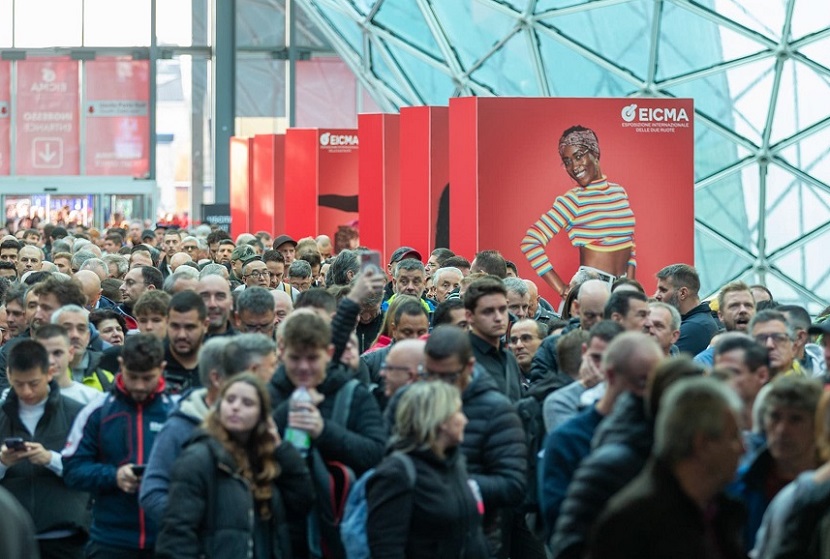 2026年意大利米兰摩托车及自行车展EICMA 展馆内部展台环境实拍