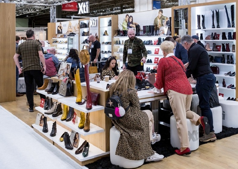 2026年英国伯明翰秋季男女鞋、箱包及服装配饰展UK Moda Footwear展会现场产品演示与行业交流活动