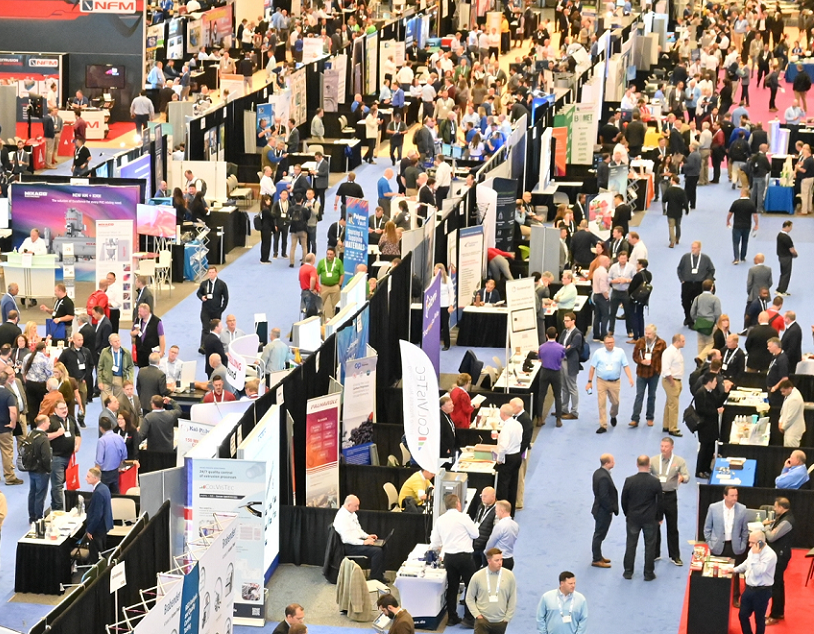 2026年美国北美塑料配混技术展览会Compounding World Expo North America展馆内部展台环境实拍