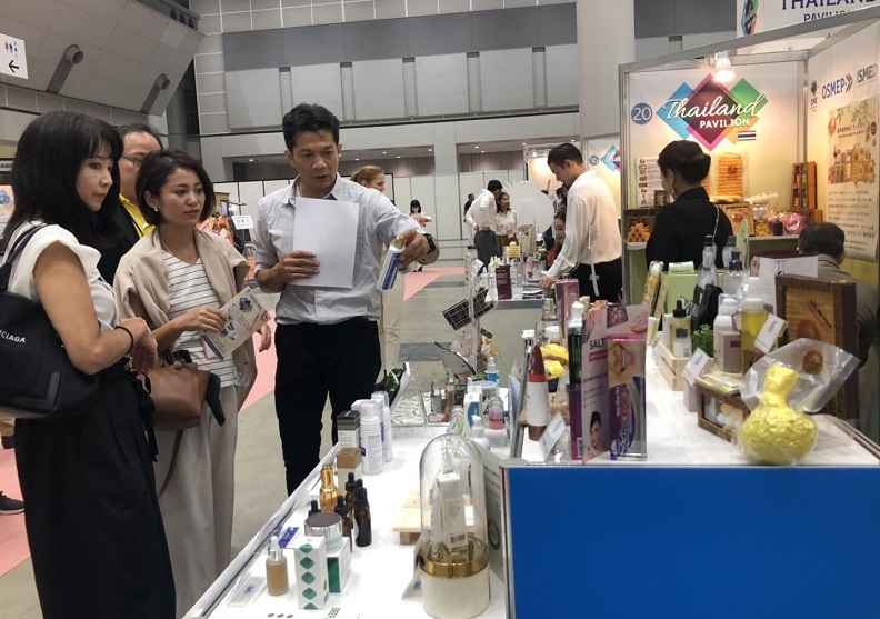 2026年日本东京个人护理及美容展览会Diet And Beauty Fair展馆内部展台环境实拍