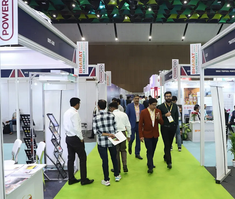 2026年印度电力能源展-印度太阳能展POWERGEN India展会现场产品演示与行业交流活动