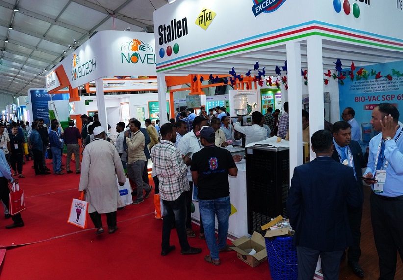 2026年印度海德拉巴家禽畜牧展览会POULTRY INDIA展馆内部展台环境实拍