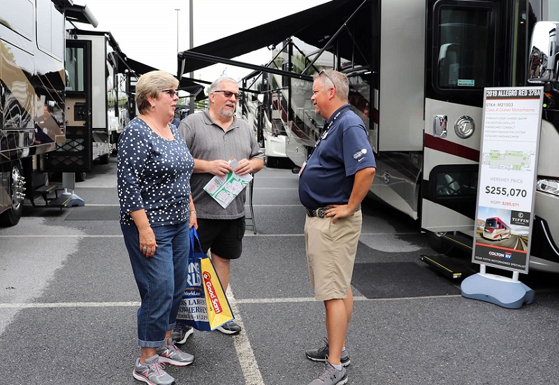 2027年美国赫尔希房车及露营展览会Hershey RV Show展馆内部展台环境实拍