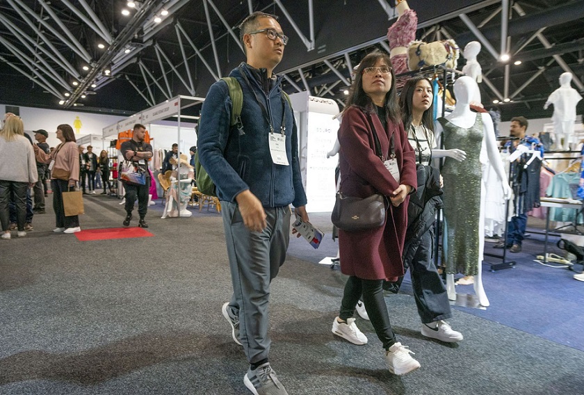 2026年澳洲澳大利亚墨尔本纺织服装采购展Global Sourcing Expo Australia行业机械设备展品展台实拍