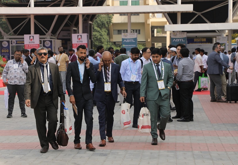 2026年印度海德拉巴家禽畜牧展览会POULTRY INDIA展馆内部展台环境实拍