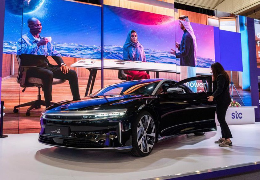 2026年沙特达曼新能源汽车、电动车展览会EVS Saudi行业机械设备展品展台实拍