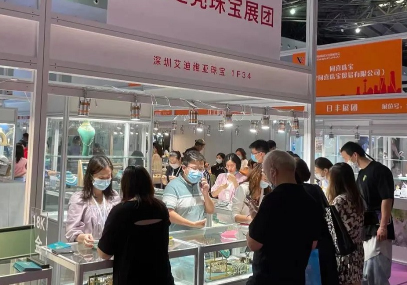 2026年上海国际珠宝展览会CSJE行业机械设备展品展台实拍