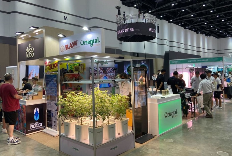 2026年泰国曼谷大麻展-亚洲国际大麻论坛AIHEFAsia International Hemp Expo & Forum行业机械设备展品展台实拍