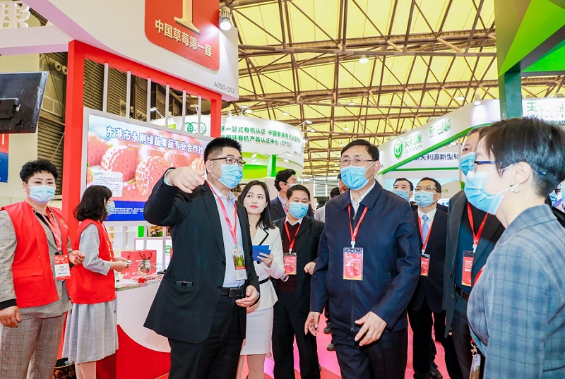 2026年亚洲果蔬产业博览会-杭州亚果会iFresh展馆现场，专业观众参观实况