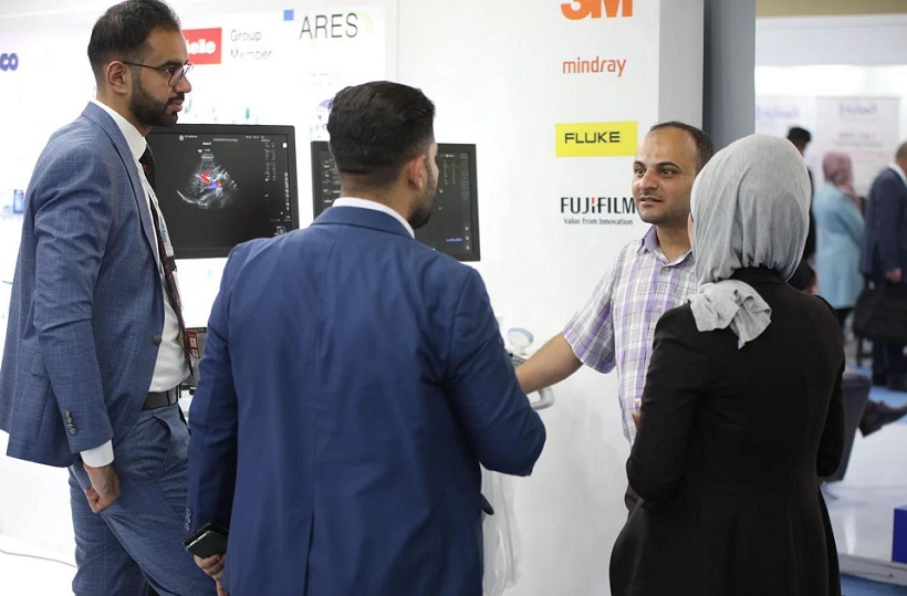 2026年伊拉克通信、数据中心、ai人工智能展览会ITEX IRAQ展馆现场，专业观众参观实况