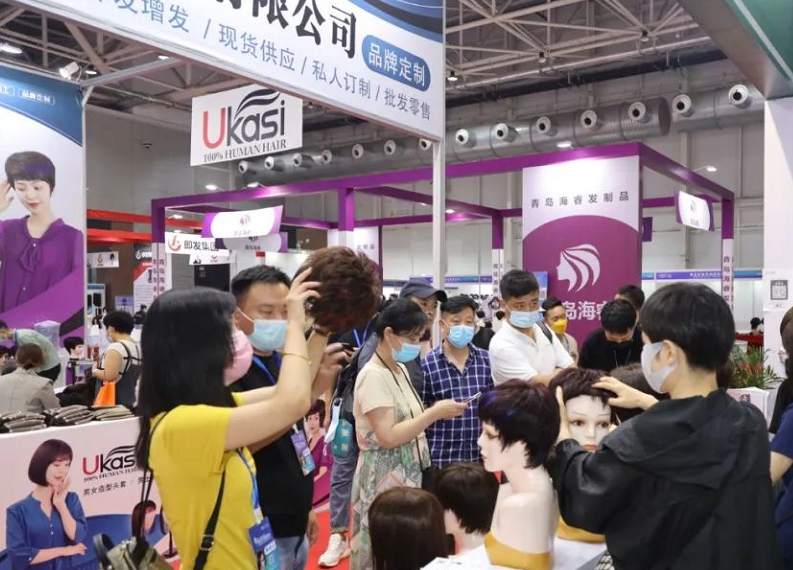 2026年杭州国际时尚发制品博览会-杭州发博会CHPE展馆现场,专业观众参观实况
