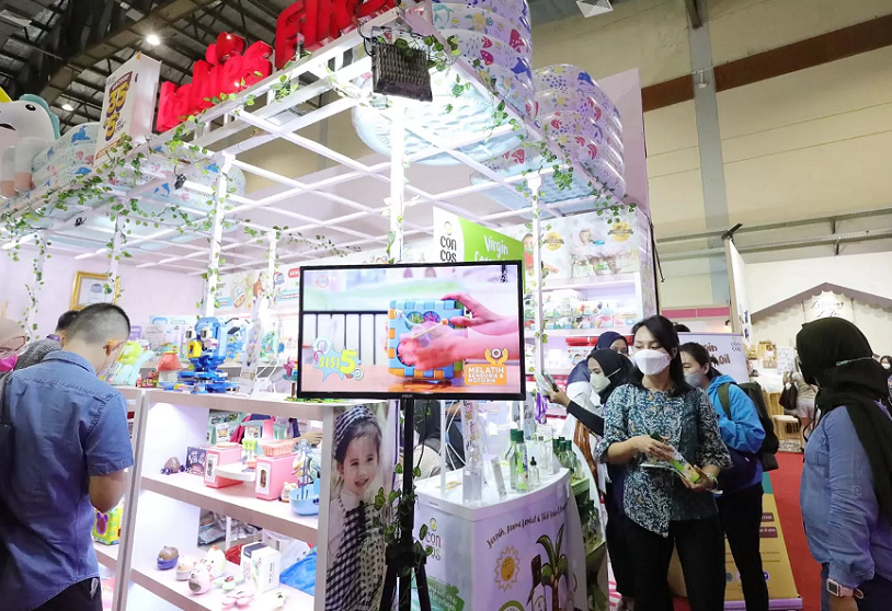 2026年印尼母婴用品及儿童用品展览会IMBEX行业机械设备展品展台实拍