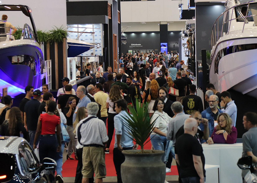 2026年巴西圣保罗游艇展览会Sao Paulo Boat Show展馆现场,专业观众参观实况