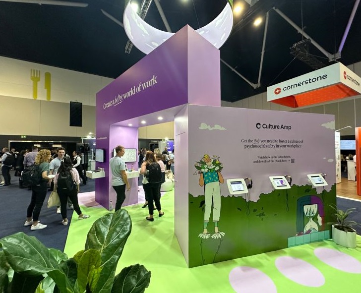 2026年澳洲澳大利亚悉尼人力资源及教育展览会HR + L&D Innovation & Tech Fest展馆内部展台环境实拍