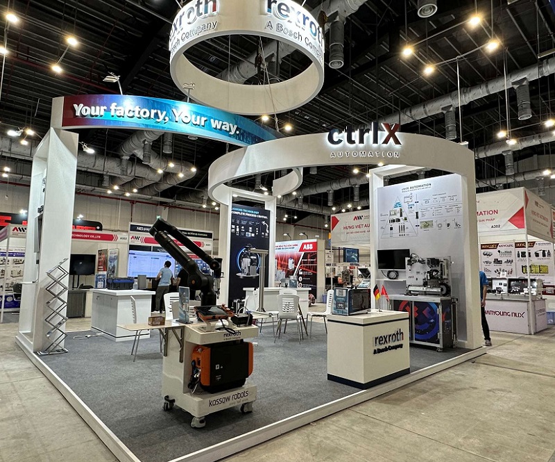 2026年越南世界自动化展览会AWAutomation World Vietnam行业机械设备展品展台实拍