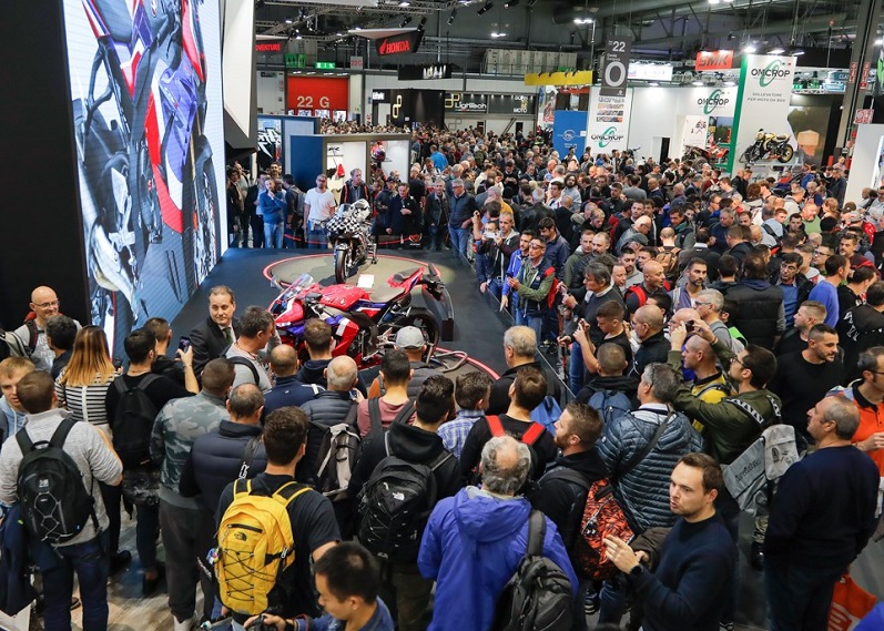 2026年意大利米兰摩托车及自行车展EICMA 展馆内部展台环境实拍