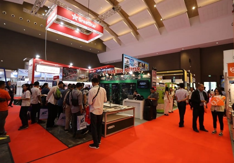 2026年印尼雅加达机床及金属加工展览会MTTI展馆现场,专业观众参观实况