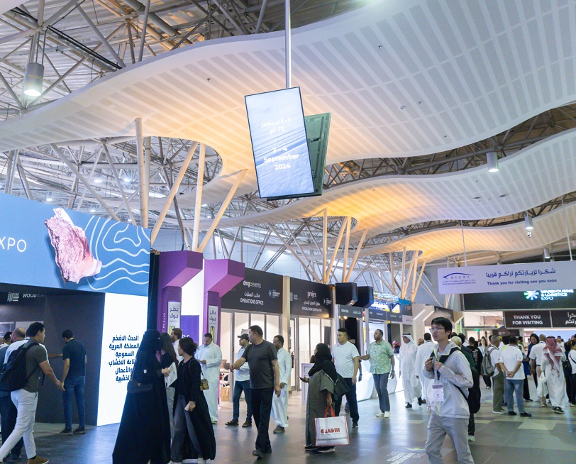 2026年沙特木材及木工机械展览会Saudi Wood Expo展馆内部展台环境实拍