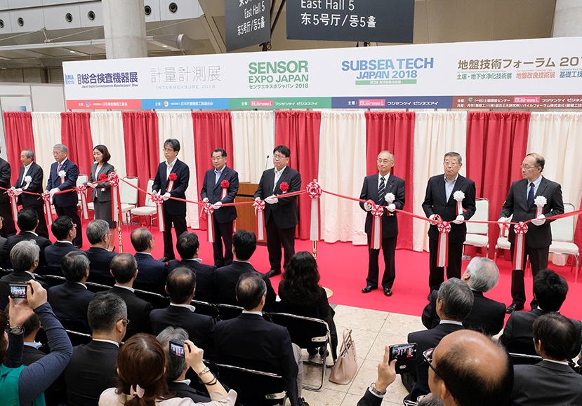 2026年日本东京传感器展览会Sensor Expo Japan展馆现场，专业观众参观实况