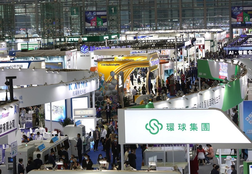 2026年深圳国际电子电路展HKPCA Show展馆现场,专业观众参观实况