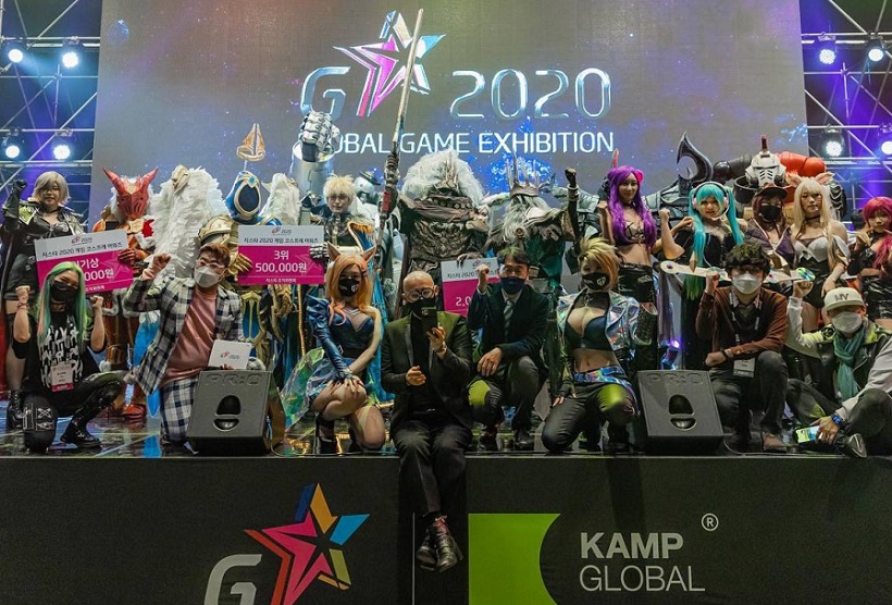 2026年韩国釜山游戏展览会G-STAR参展商与海外采购商展台洽谈现场