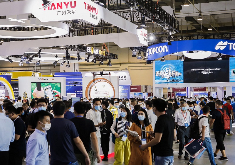 2026年中国测绘地理信息技术装备展览会CHINTERGEO展馆内部展台环境实拍