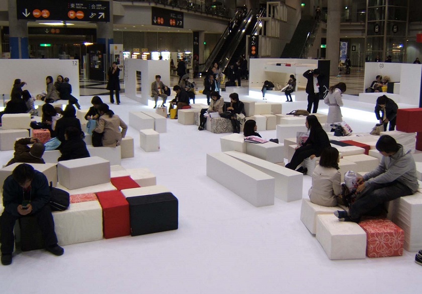 2026年日本东京家纺展览会JAPANTEX展馆内部展台环境实拍