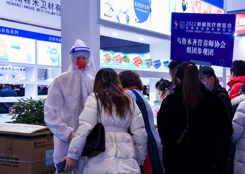 2026年新疆医疗博览会-西北地区医院建设大会Xinjiang Medical Exhibition展馆内部展台环境实拍