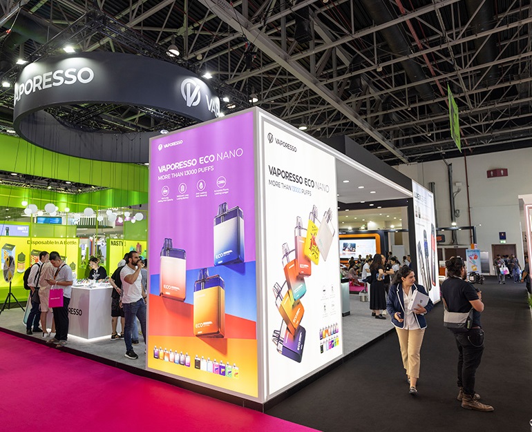 2026年智利南美电子烟展World Vape Show行业机械设备展品展台实拍