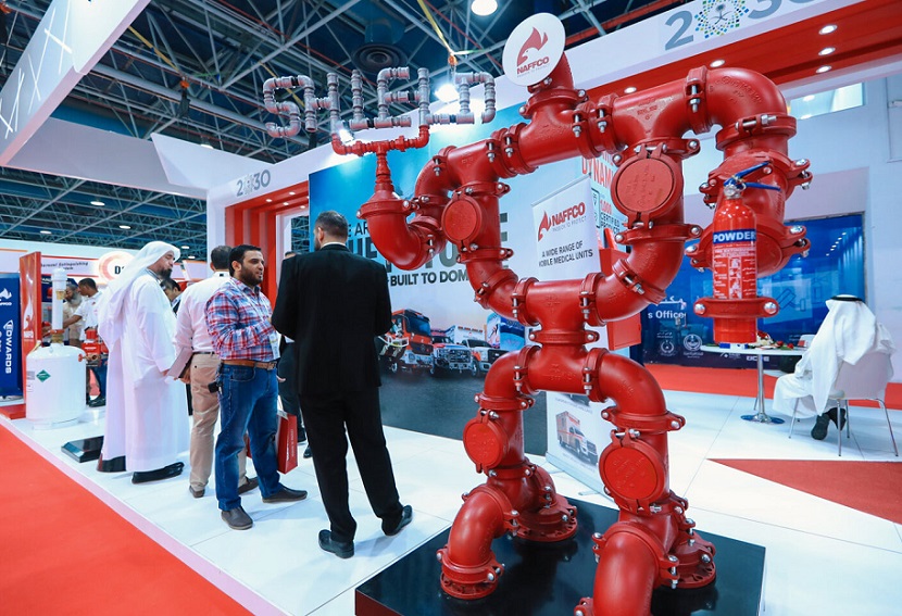 2026年沙特利雅得安防展览会Intersec Saudi Arabia展馆现场,专业观众参观实况
