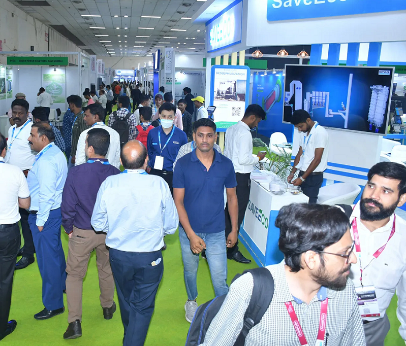 2026年印度电力能源展-印度太阳能展POWERGEN India展馆现场,专业观众参观实况